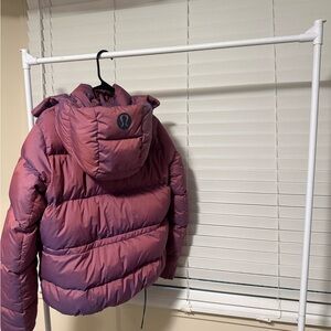 Lululemon Purple Puffer Jacket
